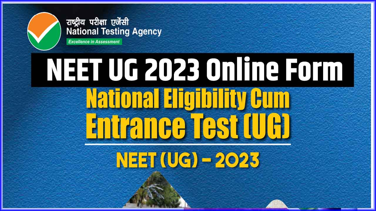 NEET UG 2023 Registration Notification Released Apply Online at NTA ...
