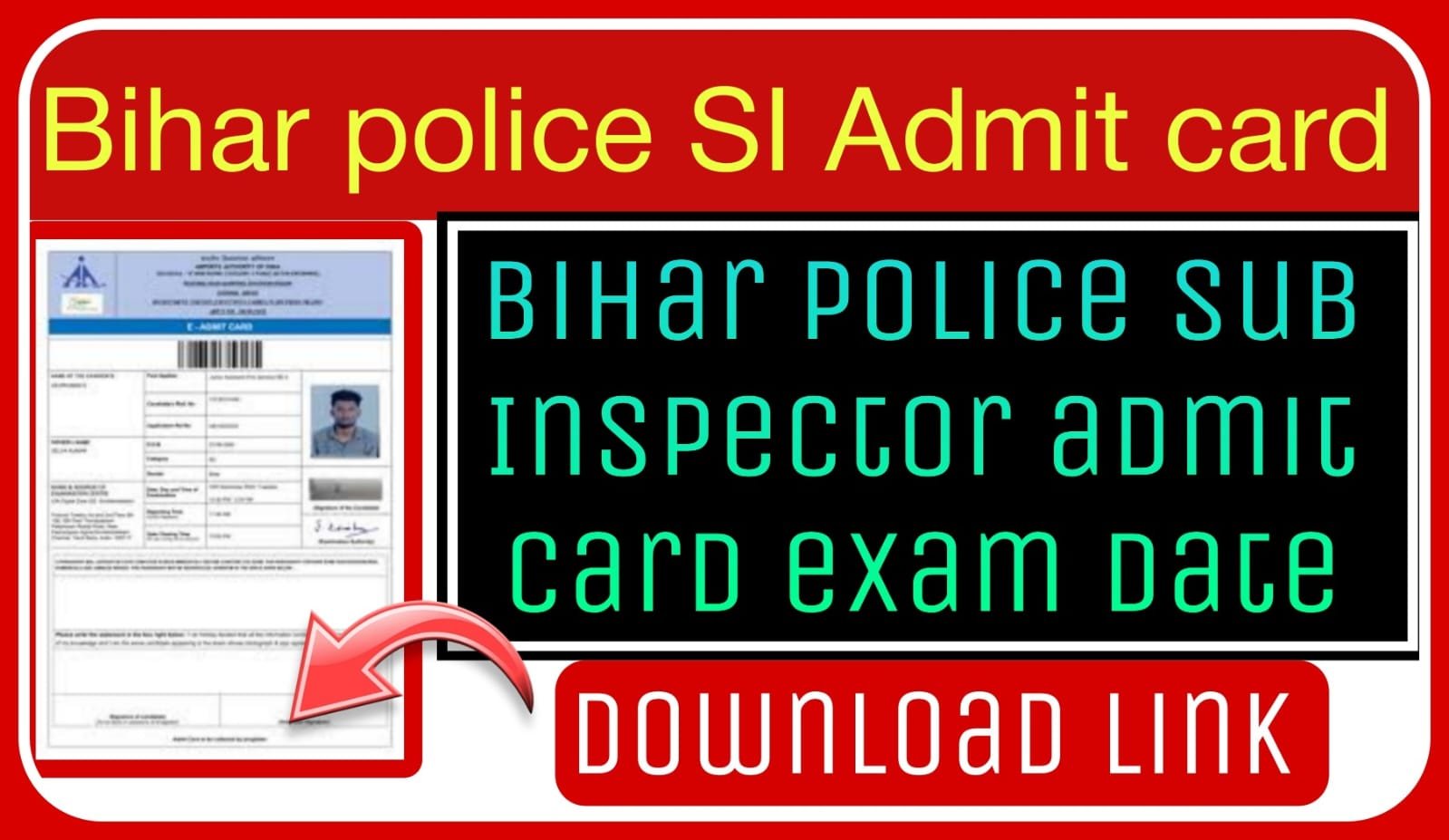bihar-police-si-admit-card-2024-download-notification-released-download-now