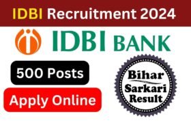 IDBI Bank Recruitment 2024, IDBI Junior Assistant Manager Recruitment 2024