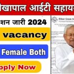 Bihar Lakhpal IT Sahayak Recruitment 2024
